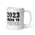 thumbnail image 1 of 2023 Needs To Chill Funny Gag Novelty Coffee Tea Ceramic Cup Office Work Mug 11 Oz, 1 of 3