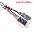 thumbnail image 2 of Controlador electrónico sin escobillas FLhrweasw 35A 45A 2-6S Lipo BLHeli S ESC, 2 of 7