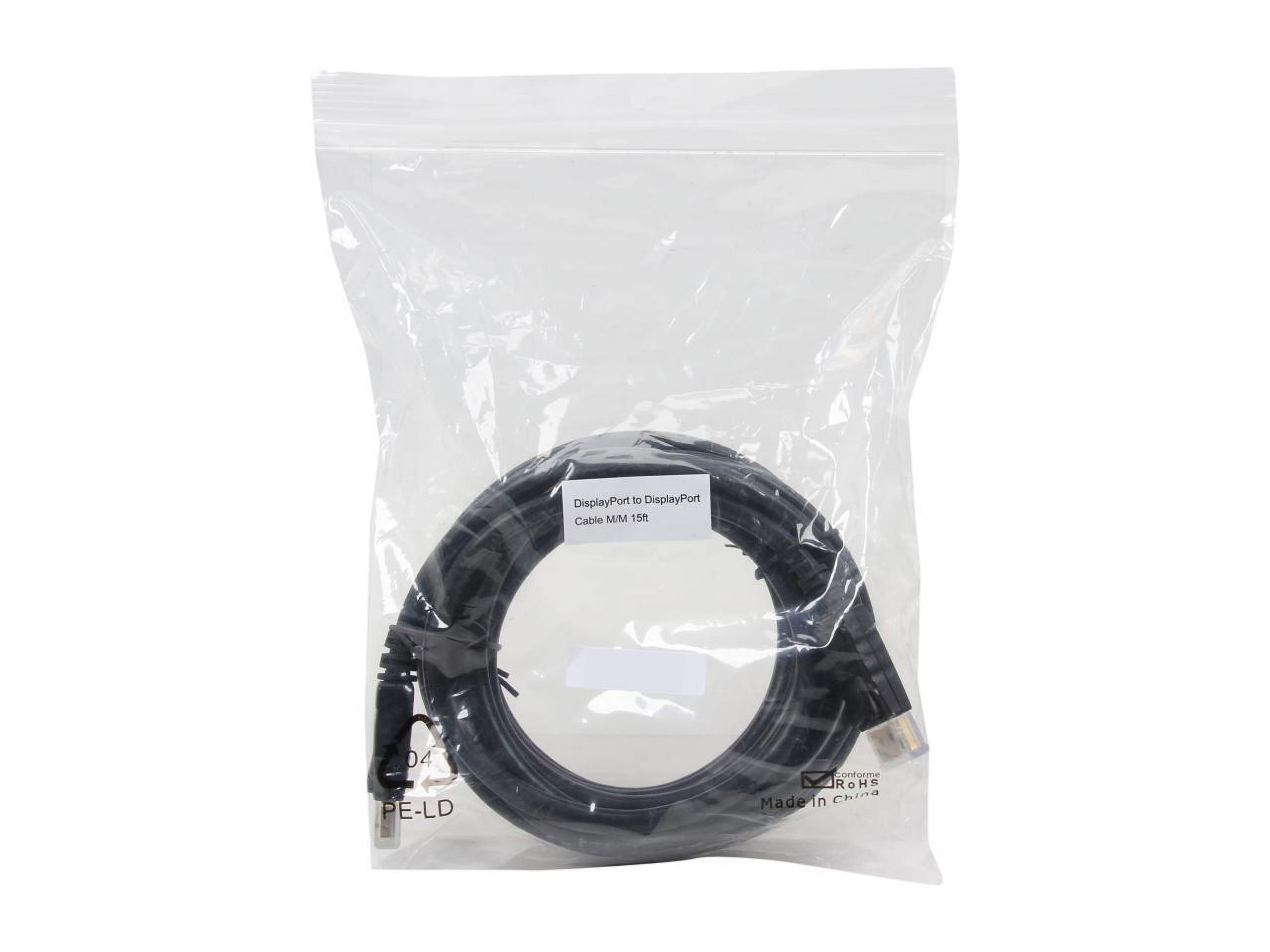 Nippon Labs DisplayPort Cable, DP Cable 15ft. [4K@60Hz, 2K@165Hz, 2K@144Hz], Display Port Cable 1.2 High Speed DisplayPort to DisplayPort Cable Compatible 3D, Laptop, PC, Gaming Monitor