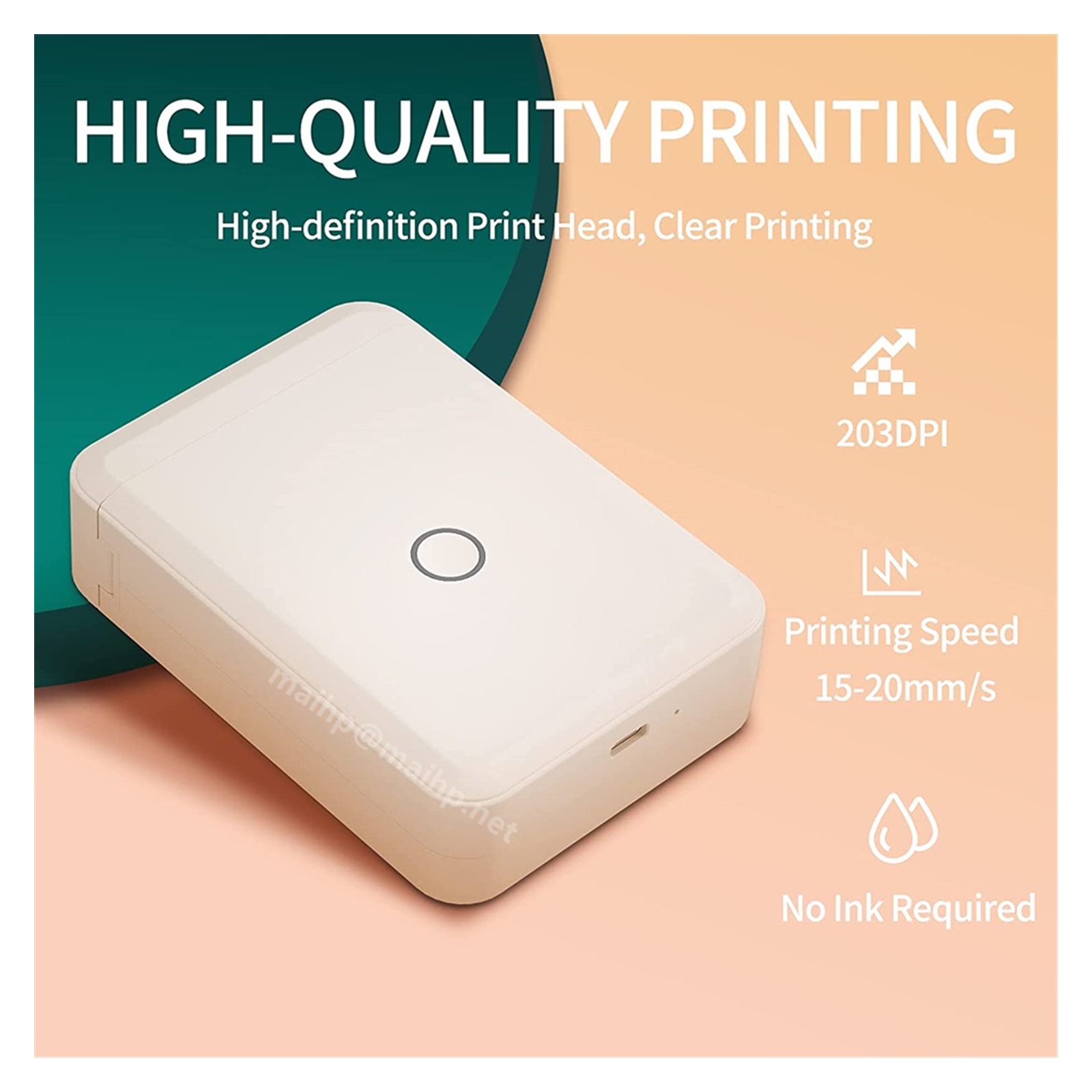 D110 Mini Portable Thermal Label Maker Wireless Bluetooth Sticker Pocket Printer Home Use Storing Organizing Name Label Printer ,Compact Design