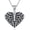 Rib Cage, variant on Gothic Necklaces 925 Sterling Silver Skeleton Couple Heart Pendant Necklaces Skull Gothic Jewelry Gifts for Women Men