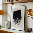 thumbnail image 5 of Ink Work 008 - Painting Abstract Minimalist Modern Art Geometric Black and White Black Framed Wall Art Print 12 x 18 inches, 5 of 8