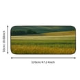 thumbnail image 5 of GOSMITH A Dreamy Field, Greens and Golds Kitchen Floor Mat Dog Doormat Absorbent Welcome Entrance Doormat 19.68*47.24 in, 5 of 6