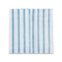 Disposable Microfiber Cleaning Cloths 12x12 Blue/White Stripes 600/Pack 2134283
