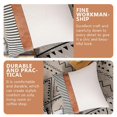 thumbnail image 5 of Sofa Pillow Cover Home Pillowcase for Decor White PU Fabric, 5 of 5