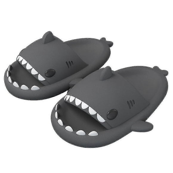 Shark Slippers Shark Cloud Slippers Cloud Shark Slides Cute Shark Slippers For Women Anti-slip Novelty Open Toe Slides