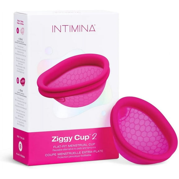 Intimina Ziggy Cup 2 Size B Flat-Fit Menstrual Cup *EN