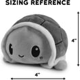 thumbnail image 3 of The Original Reversible Turtle Plushie Green Cute Sensory Stuffed Animals That Show Your, 3 of 7