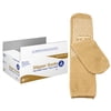 Dynarex Pillow Paws Terries, Xl, 48 Pairs/Box, Rubber Grippers, Beige