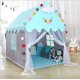 thumbnail image 1 of Tcwhniev - Tienda de campaña unisex con luces de estrellas y castillo de hadas para niños, tienda de campaña con castillo de princesa de hadas, tienda de campaña de princesa para niñas, casa de, 1 of 5