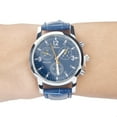 thumbnail image 3 of Jewelry VerPetridure Blue-ray glass neutral quartz simulates wrist epidermal Leather Strap watch, 3 of 3
