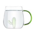 thumbnail image 1 of Vasos para beber Glassware, taza de café de vidrio batido, 400 ml, 1 of 9