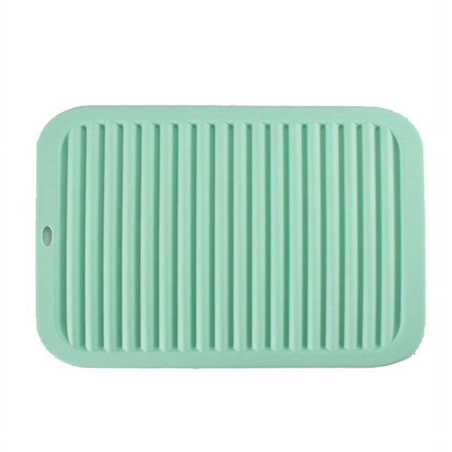Alfombrilla de silicona para filtro de agua, alfombrilla para secar arena, alfombrilla para olla, alfombrilla aislante para cocina de inducción con patrón de ondas grandes, posavasos para mesa de