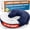 Blue, variant on Donut Pillow Hemorrhoid Tailbone Cushion – Large Floor Cushion for Pain Relief – Coccyx, Prostate, Sciatica, Pelvic Floor, Pressure Sores, Pregnancy, Postpartum Recovery, Gray