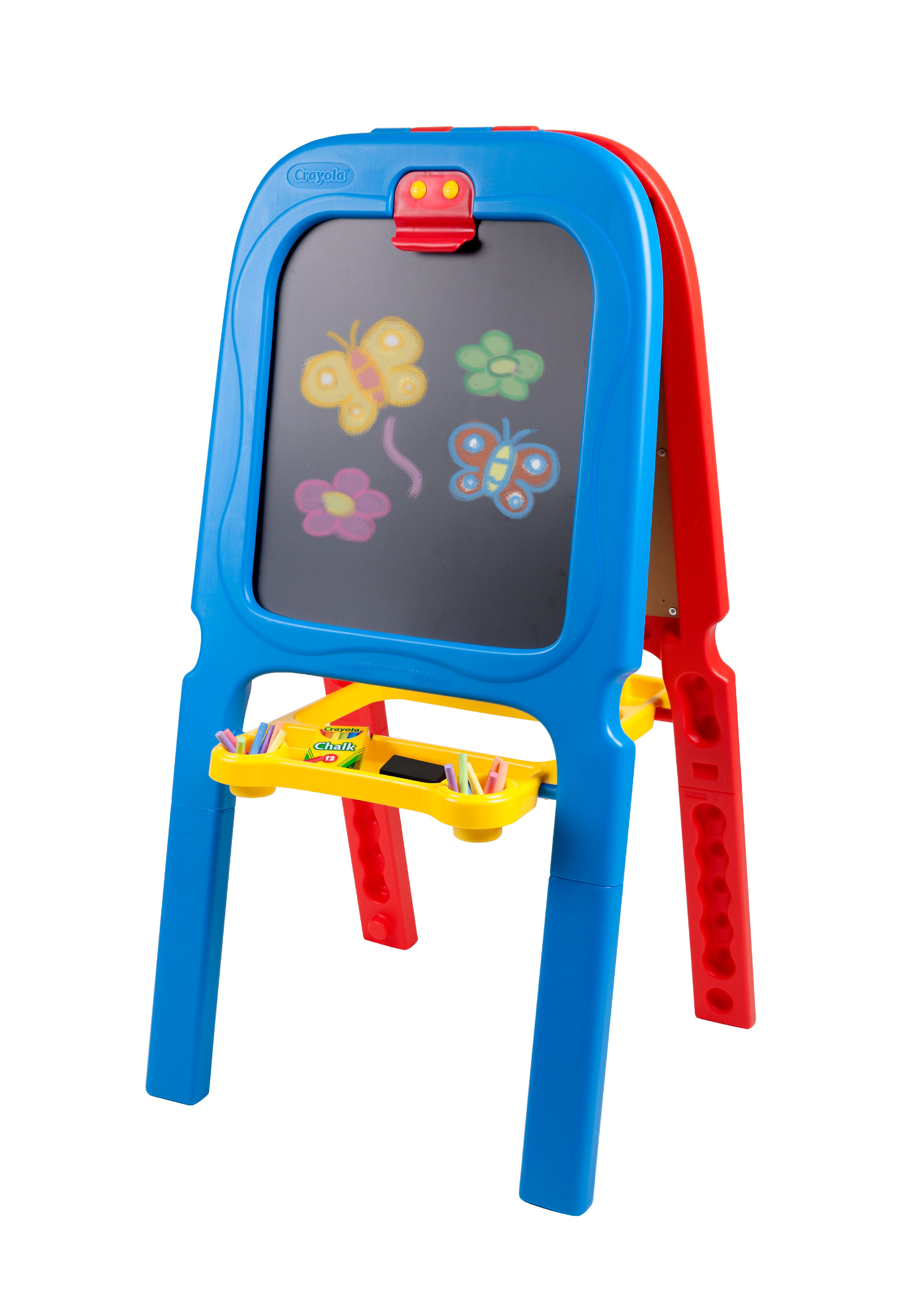 Crayola 3-in-1 Double Easel with Magnetic Letters (Blue, Red) - image 2 of 4