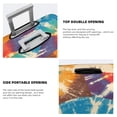 thumbnail image 6 of Multi-Size Suitcase Protective Cover Full Range Double Stitching Invisible Zipper For Travel Business Brown Tie-Dye Background Rainbow Colors X-Large, 6 of 8