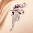 thumbnail image 4 of Broche Broche de cristal de moda Broches elegantes Esterela Pin Broches de diamantes de imitación Joyería de boda, 4 of 4