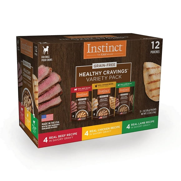 Alimento Húmedo para Perro Instinct Mix 12 sobres 85 gr