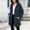 Navy, variant on Fnooota Womens Fleece Jackets, Lightweight Long Sleeve Mid-length Warm Winter Outerwear with Pockets Coffee Size S-3XL