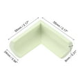 thumbnail image 2 of Table Corner Protectors, 8 Pack 55x24x8mm - Rubber Foam Furniture Table Desk Edge Cover Pads Protectors (White), 2 of 6