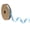 Blue, variant on Uxcell Love Heart Ribbon (1 Inch x 10 Yards) - Embossing Heart Curling Ribbon, for DIY Crafts Valentine's Day Wedding Party Gift Wrapping Decor, Silver