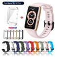 thumbnail image 2 of Correa de repuesto para Huawei Band 6 Correa de reloj de silicona para Honor Band 6 Huawei Band 6 Pro Correa Dengxun unisex, 2 of 2