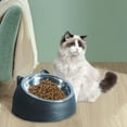 thumbnail image 6 of Cat Dog Bowl 15 degree Raised Neck Pet Feeder for Small to Large Pets Pet Black, 6 of 7