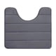 thumbnail image 2 of Foam Bath Mat U Shape Toilet Mats Bathroom Rugs Soft Comfortable Water Drying Absorption Non-Slip Thick Machine Washable Easier To Dry Dark, 2 of 7