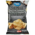 thumbnail image 1 of Great Value Sea Salt and Cracked Black Pepper Kettle Cooked Potato Chips, 1 of 2