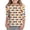 A10-White, variant on LRen Girls Striped Shirts Casual 3/4 Lenght Sleeve Crewneck Basic Tunic Blouse Loose Comfy Soft Tees Valentines Gifts for Kids Classroom