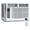 White, variant on QinaQin 6000BTU Smart Window Air Conditioner Cools 250 sq ft Remote And WiFi Control Energy Efficient Quiet Dehumidifying White for Offices and Bedrooms