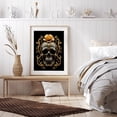 thumbnail image 6 of Diamond Art Kit for Adults, Ornate Skull With Golden Rose Diamond Painting for Adults Beginners, DIY Diamond Art Painting Kits, 5D Diamond Painting Crafts for Home Decor 12x16 Frameless, 6 of 7