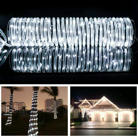 Solar Powered LED Light Waterproof 33FT/10M 100-LEDs Tube Light Lamp Fairy String (Best Solar Tube Lighting)