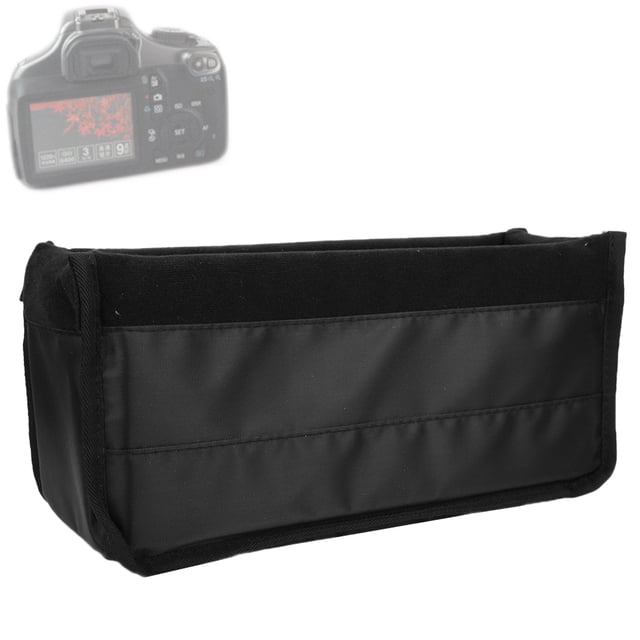 Outer Layer Adopts Waterproof Nylon Durable Inner Layer Adopts Soft Velvet Camera Insert Bag Camera Partition Bag For Dslr Camera And Lens