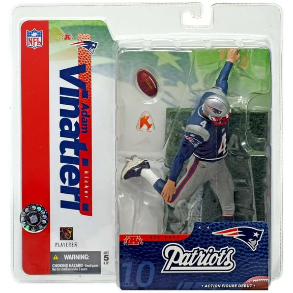 McFarlane NFL Sports Picks Series 10 Adam Vinatieri Action Figure (Blue Jersey)