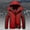 Red, variant on Women's Outdoor Hardshell Jacket Plus Size Field Fishing Winter Windproof Cold Resistance Wool Thickening Nylon Spandex Durable Waterproof Windproof with Pockets