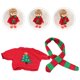 thumbnail image 5 of KAKOWELY 1 juego de suéter decorativo para muñeca, adorable minibufanda, resistente al desgaste, accesorio para muñeca, 5 of 5