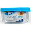 Ziploc VersaGlass Container, Small Rectangle, 16-Ounces (Pack of 2)