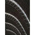 thumbnail image 1 of Ahgly Company Machine Washable Indoor Rectangle Transitional Night Black Area Rugs, 5' x 8', 1 of 7