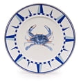 thumbnail image 2 of Golden Rabbit Enamelware Blue Crab Pattern - Set of 4 - 10.5 inch Dinner Plates - Golden Rabbit Enamelware, 2 of 4