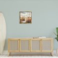 thumbnail image 3 of Stupell Industries Looming Beach Reeds Landscape Painting Gold Floater Framed Canvas Art Print Wall Art, 25 x 25, 3 of 10