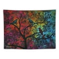 thumbnail image 5 of PRATYUS  Tapestry Tree of Life Wall Hanging Psychedelic Tapestries Indian Twin Bedspread Picnic Sheet Wall Decor Blanket Wall Art Colourful Hippie Bedroom Decor 40x30inch, 5 of 6