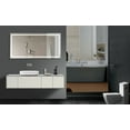 thumbnail image 6 of Miseno Mm5636ledr 56" W X 36" H Rectangular Frameless Bathroom Wall Mirror - Silver, 6 of 7