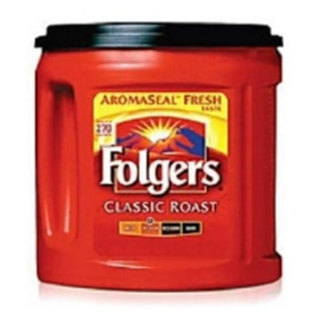 Folgers Classic Roast WP000-976695 976695 976695 Coffee Folgers Classic Roast 33.9oz Ea from Office Depot ()