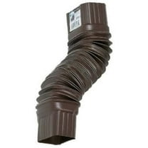 AMERIMAX HOME PRODUCTS 3708419 2x3 Flex Elbow, 3 Pack of Brown