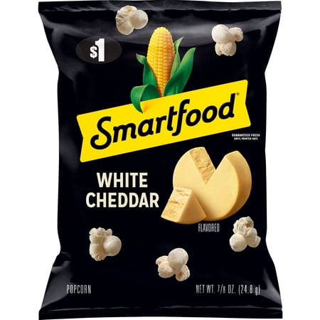 Smartfood Popcorn White Cheddar Flavored, 0.875 oz Bag