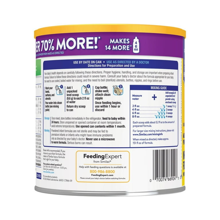 Similac NeoSure Premature Post-Discharge Baby Formula Powder,