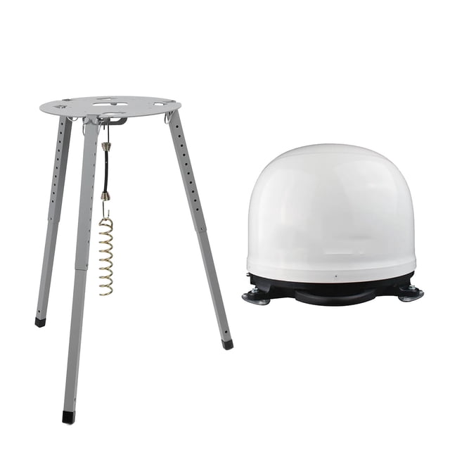 Soporte Para Trípode Para Satélite, Fácil De Montar, Soporte Plegable Compacto Para Antena De Satélite Para TV, Soporte Estable TR 1518 Para Llevar