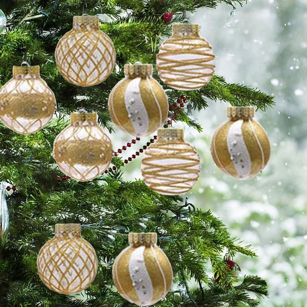 44 Pcs Boules de Noël en Velours Floconnées Ornements pour Sapin de Noël Boules en Plastique Ornements Décoratifs de Noël Suspendus Décoration de Sapin de Noël 44 Pcs Boules de Noël en Velours Floconnées Ornements pour Sapin de Noël Boules en Plastique Ornements Décoratifs de Noël Suspendus Décoration de Sapin de Noël
