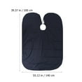 thumbnail image 6 of Pretyzoom Waterproof Barber Cape for Hair Cutting Adults Black Cloth 1Pcs, 6 of 8